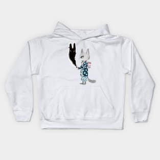 Cat pipe Kids Hoodie